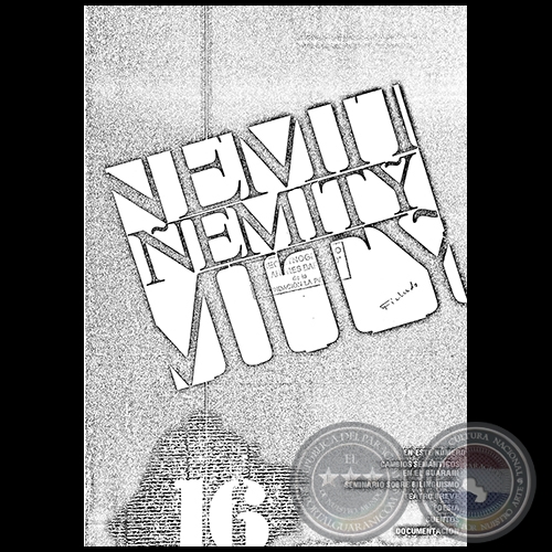 ÑEMITY N° 16 - Revista Bilingüe de Cultura - 1988